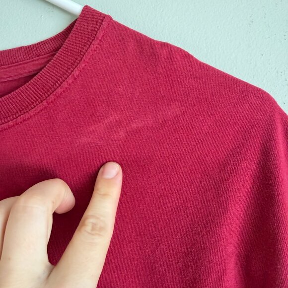 Vintage Leann Rimes Shirt Red Size M - Picture 3 of 6